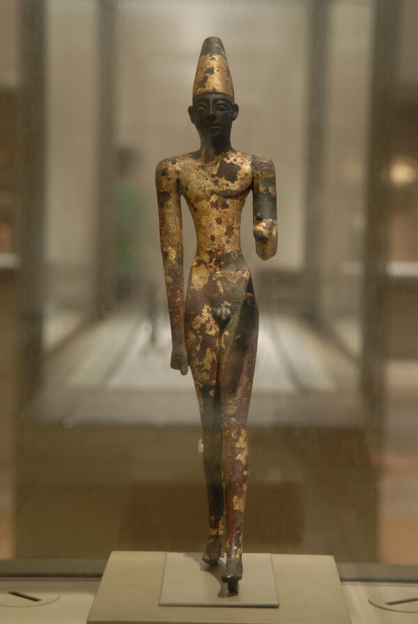 Byblos: A Canaanite Deity (Ba’al?) Whose Posture And Costume Suggest ...